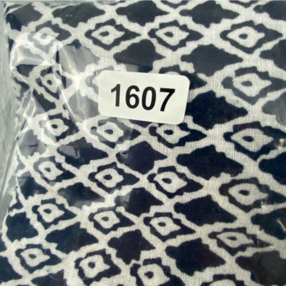 Ann Taylor Loft Beach navy white linen button front dress cover up wms sz medium - Picture 11 of 12